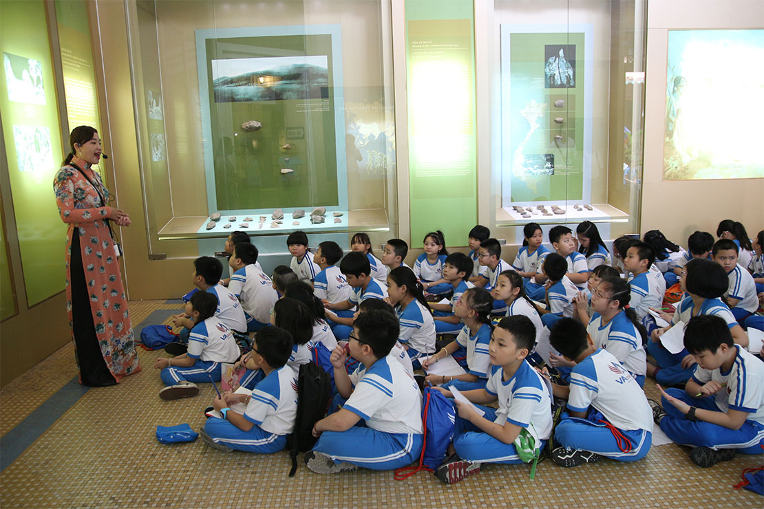 A History Class at the Museum
