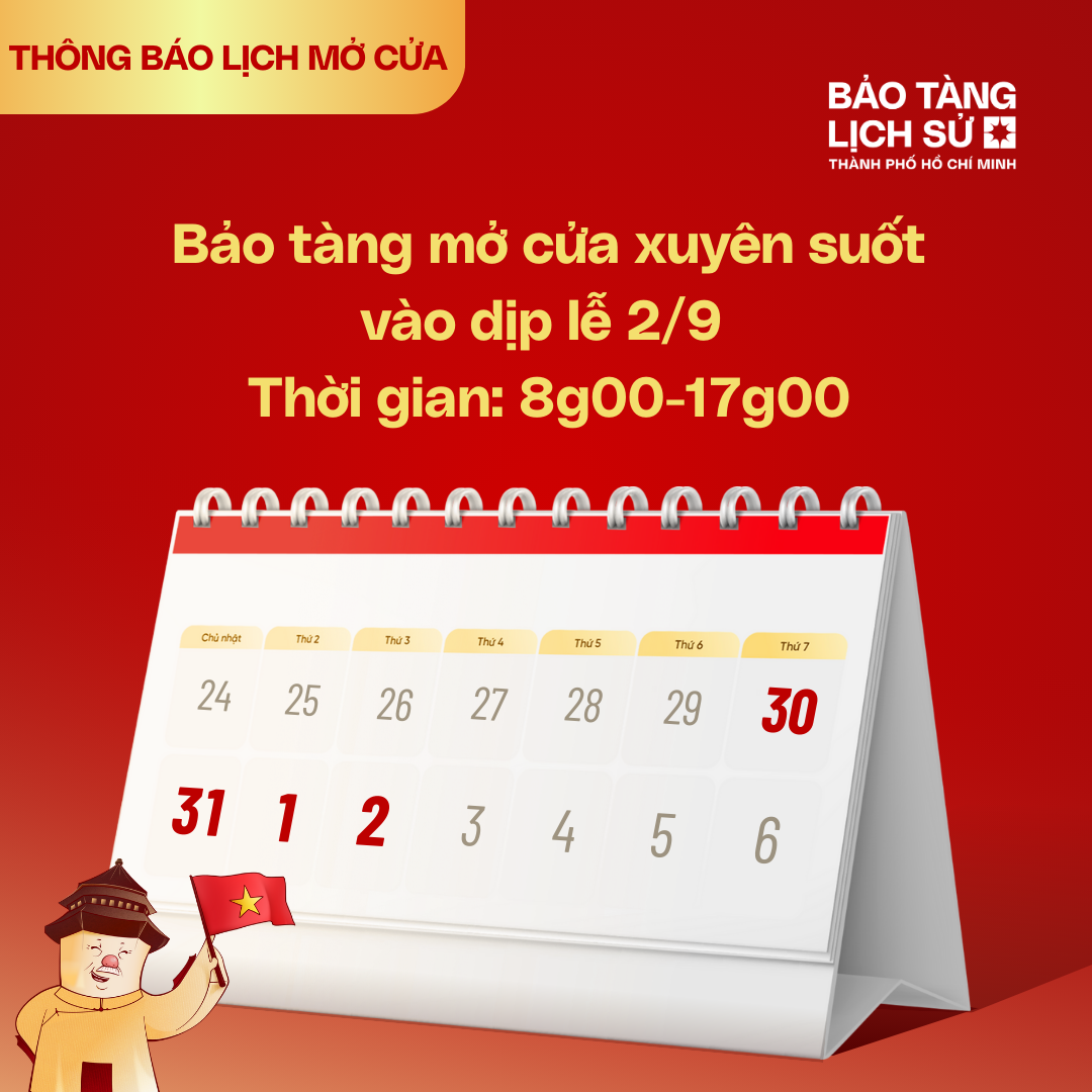 THÔNG BÁO VỀ VIỆC MỞ CỬA  THAM QUAN DỊP QUỐC KHÁNH