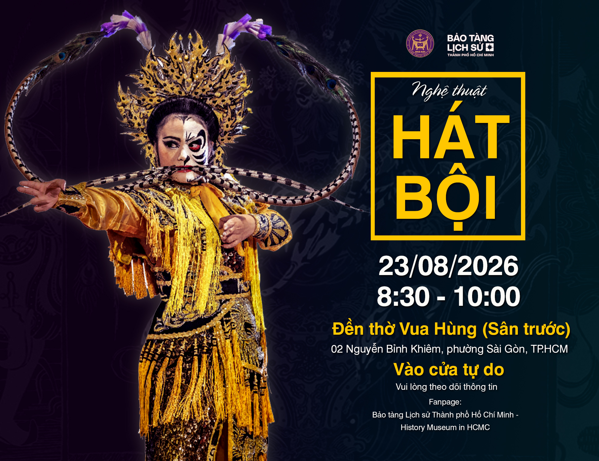HẸN NHAU XEM HÁT BỘI VÀO CHỦ NHẬT NGÀY 23/8/2026